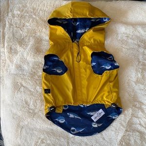 NWOT, The Shark Attack Reversible Raincoat size M